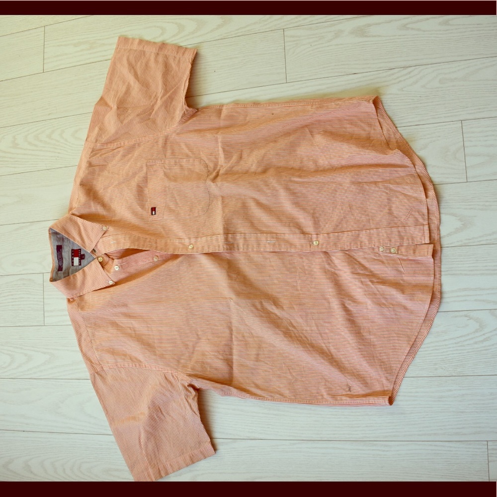 Tommy Hilfiger button down collared shirt